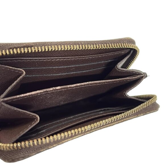 LOUIS VUITTON Zippy Coin Purse Ebene Damier Coin Case 215-072025 - Picture 3 of 4